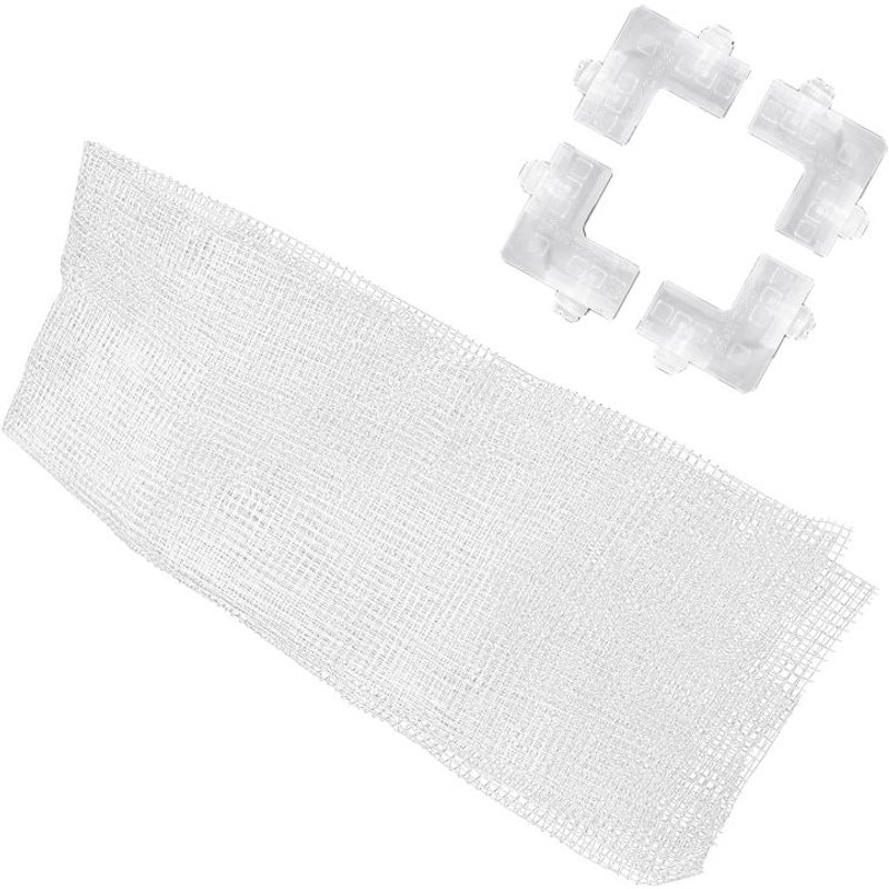 Filet Transparent Anti-Fuite Pour Aquarium, Filet Anti-Saut De Crevettes