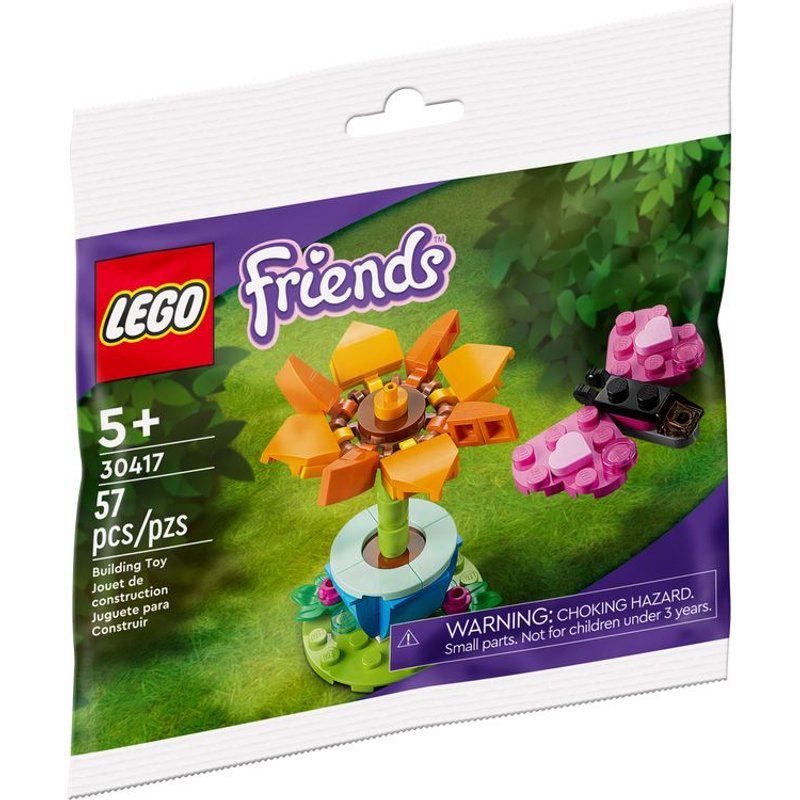 LEGO Friends - Le jardin fleuri et le papillon (Polybag) - 30417