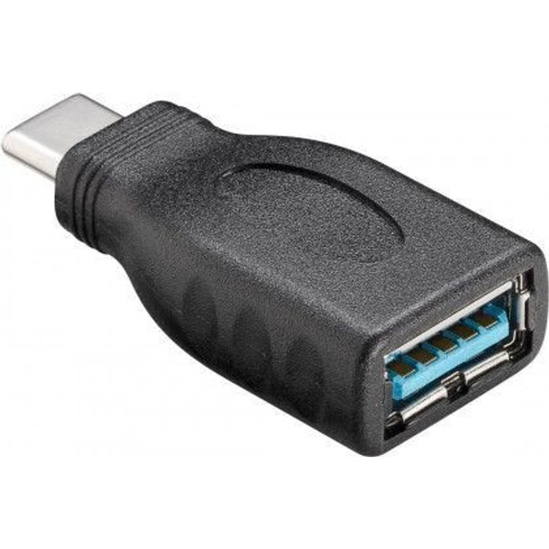 Adaptateur Usb 3.0 Type C Goobay Compatible Vers Usb Type A Otg (noir