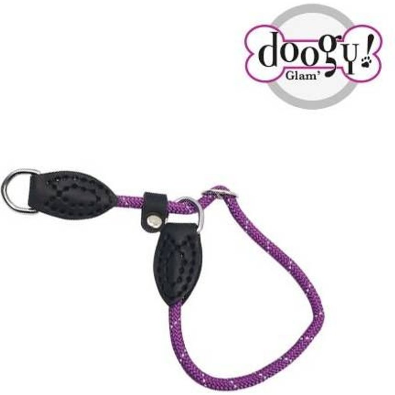 Collier Réfléchissante Run Around Violet 6 Mm & 30 Cm