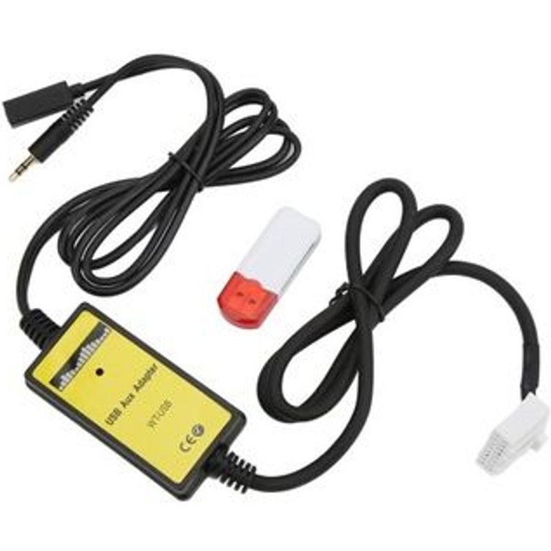 Adaptateur auxiliaire USB Audio de voiture changeur de CD numérique avec QP8000