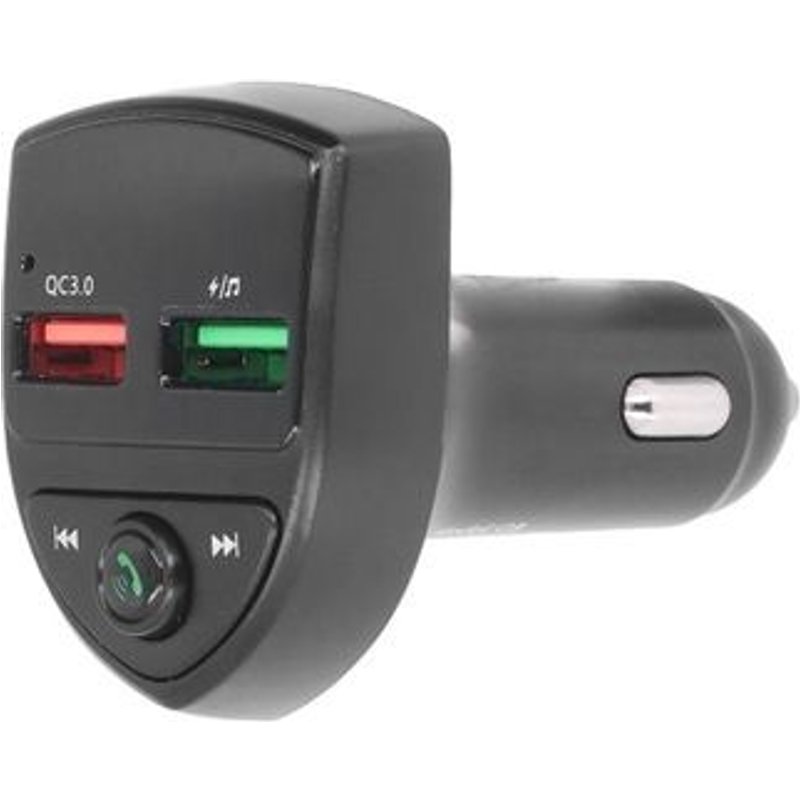 Adaptateur de voiture Bluetooth 5.0 Double port USB Émetteur sans fil QP21684