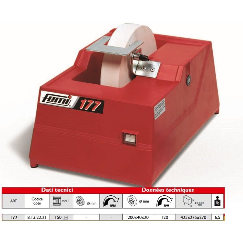 Aiguiseuse Ă eau 200 mm 150W 177 Femi