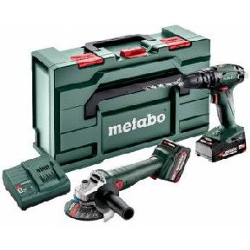 Metabo Combo Set sans fil 2.4.4 18V/2Ah/4Ah - 685205500