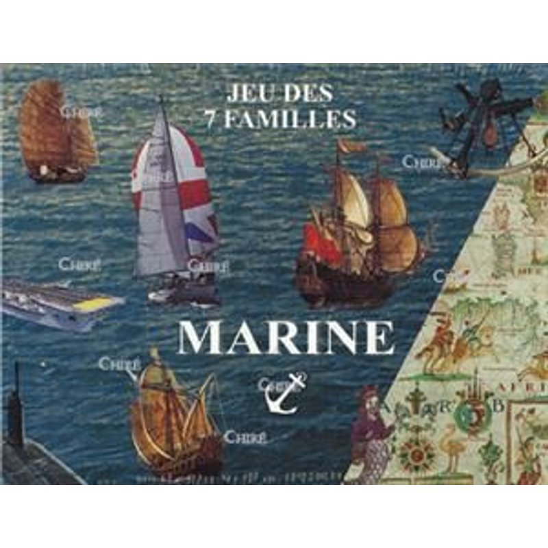 Cartes Edition Dusserre Motif Marine