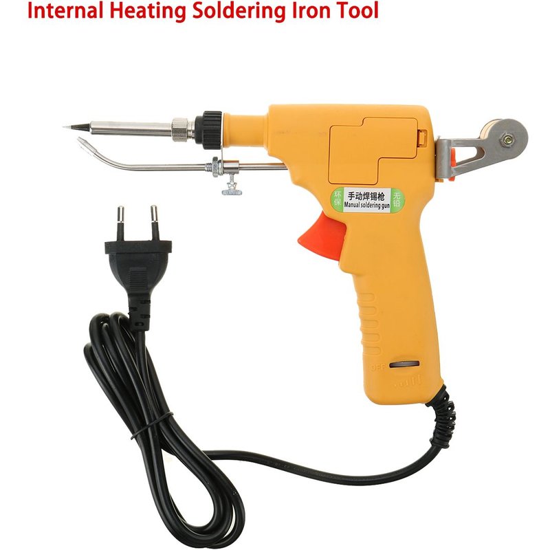 Fer à souder électrique à température réglable, 220V 60W-80W, chauffage interne/externe, outil de réparation de soudure