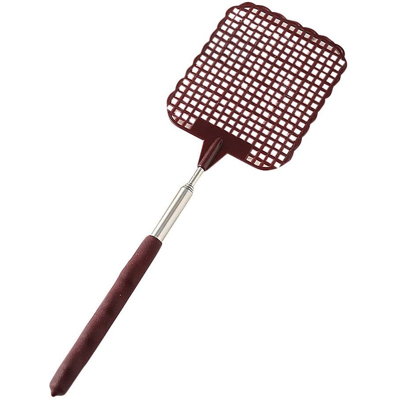 Tapettes à mouches télescopiques extensibles, outil anti-moustique, piège à mouches, rétractable, fournitures de jardin, 2020