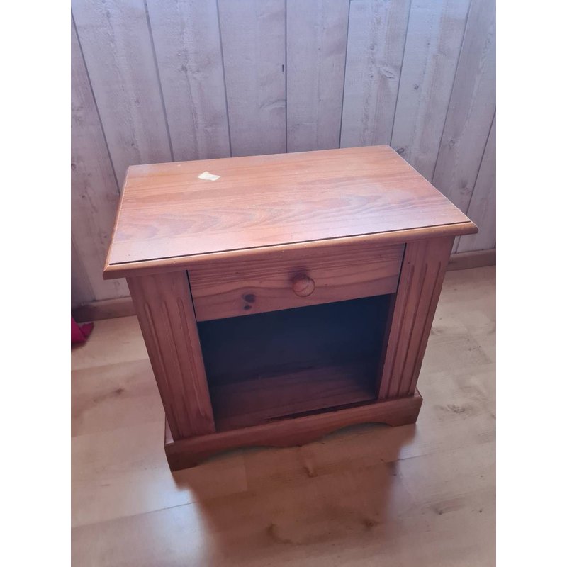 Chevet Bois Teinté Miel