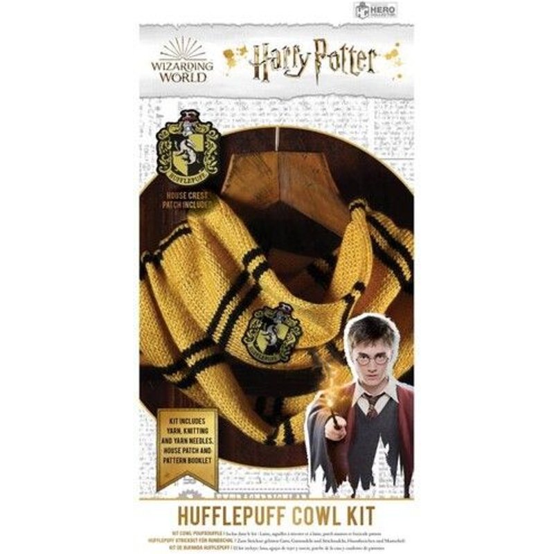 Eaglemoss - Wizarding World Of Harry Potter - Knit Kit - House Snood (Hufflepuff