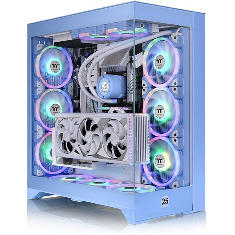 Thermaltake Cte E600 Mx Midi Tower Bleu