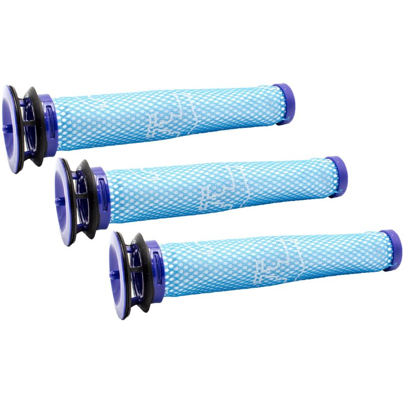 vhbw 3x Filtre pré-moteur compatible avec Dyson V6 Absolut, SV05, V6 Mortorhead, V7 Total aspirateur - Filtre de protection du moteur, nettoyable