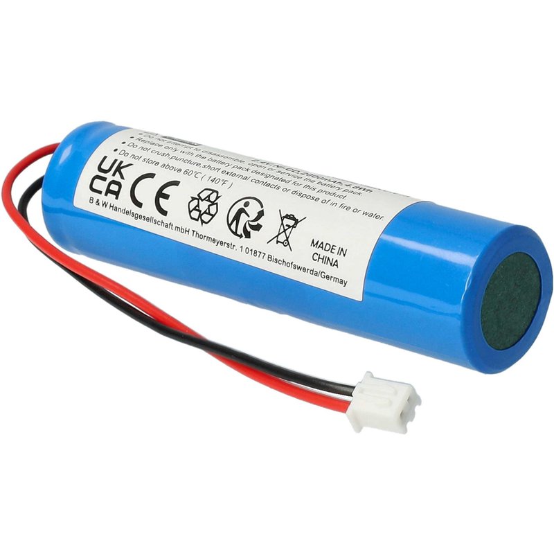 vhbw Batterie compatible avec Legrand 117318, 062560 / 0 6256 0, 111903 éclairage d'issue de secours (2000mAh, 2,4V, NiCd)