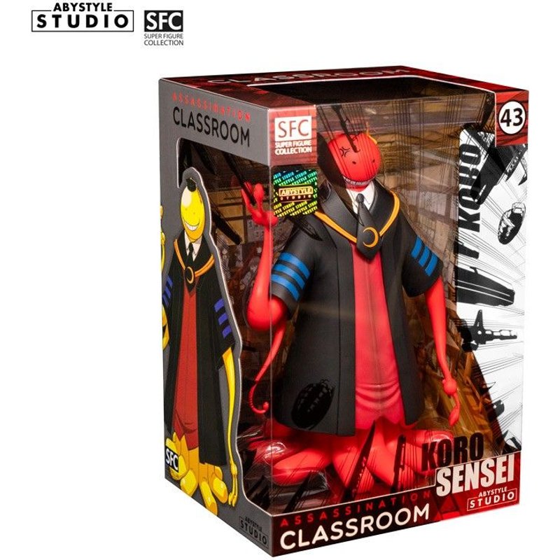 Abysse Corp Assassination Classroom - Figurine "Koro Sensei" Rouge X2