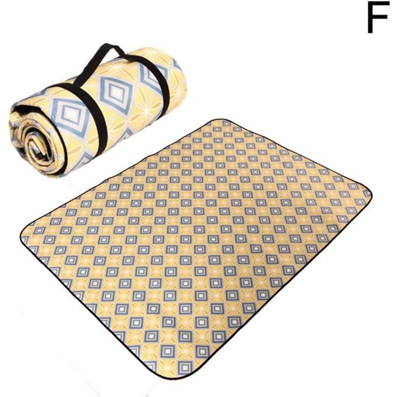 Tapis De Pique-Nique D'extérieur Pliant, Résistant À L'humidité, Couverture De Camping, Léger, Natte De Plage, J0p3