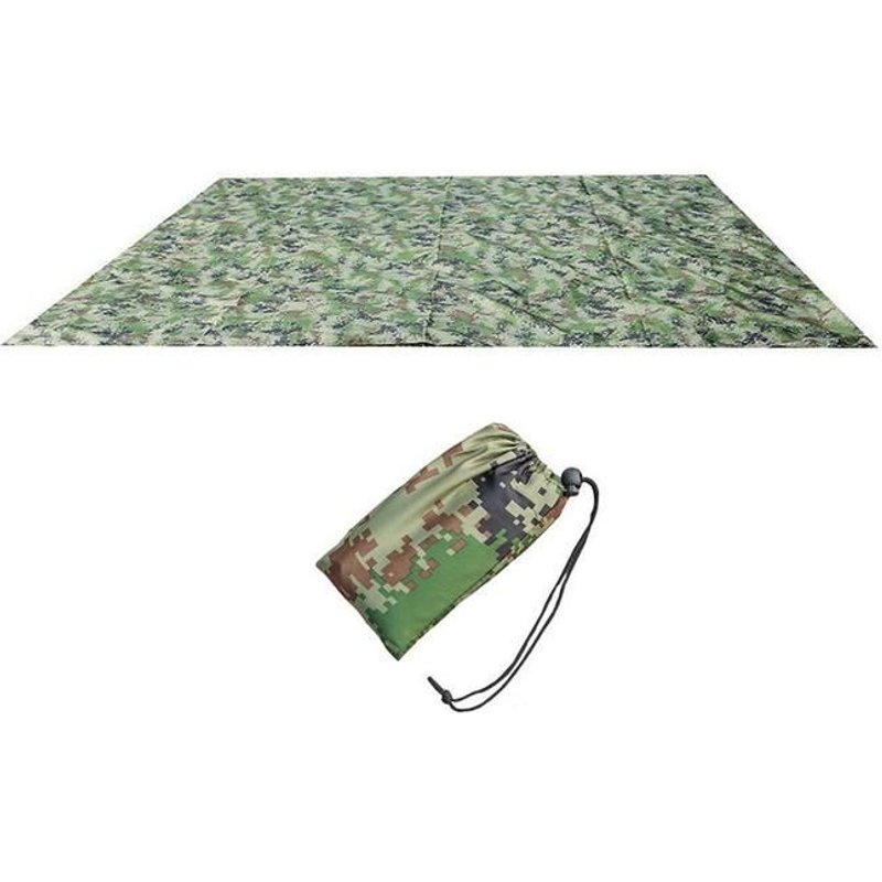 Couverture De Pique-Nique Imperméable Pour Camping En Plein Air, Abri Solaire De Survie, Résistant À L'humidité, Auvent De Plage, Tapis De Camping, Abri Contre La Pluie, 1 Ensemble