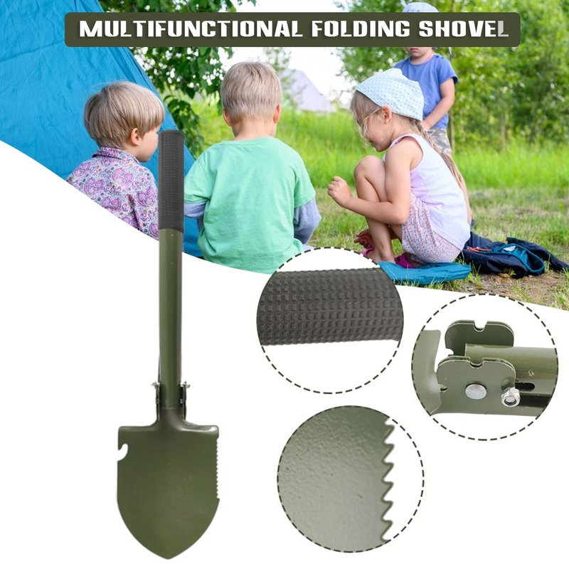 Pelle Pliante Pour Enfants, Pour Camping Multifonctionnel, Fournitures D'Extérieur Polyvalentes