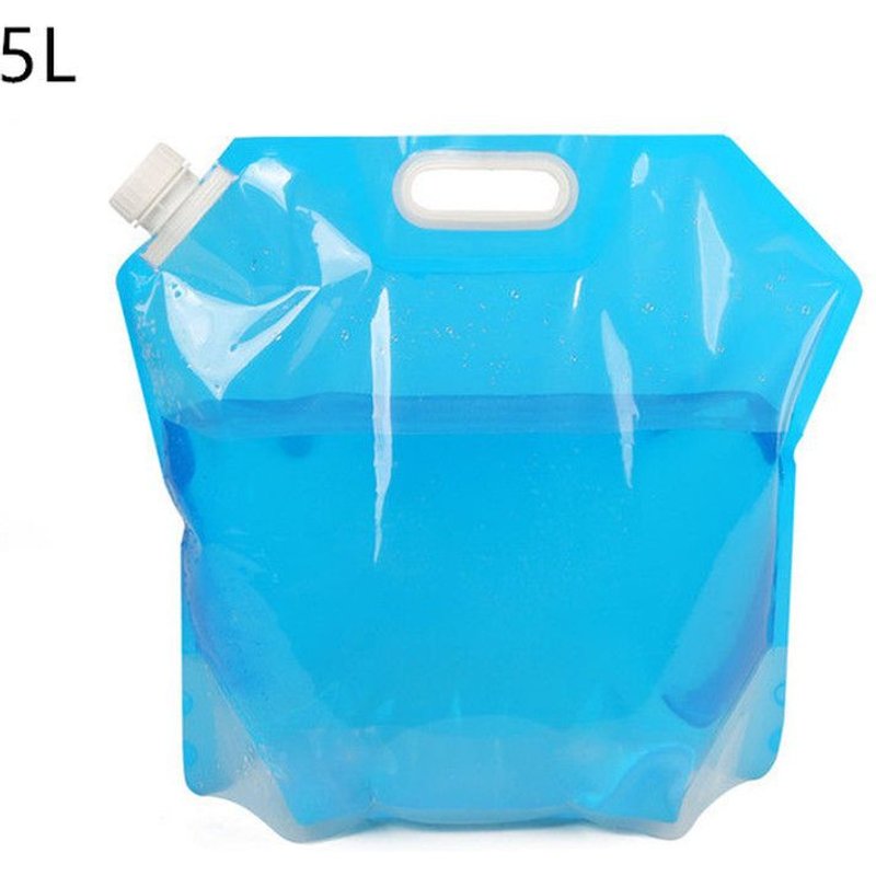 Sacs À Eau Portables Et Pliables, Pour L'Extérieur, Camping, Boisso,N Cuisine, Pique-Nique, Bbq, Sac De Transport, Voiture, Réservoir 5l/10l