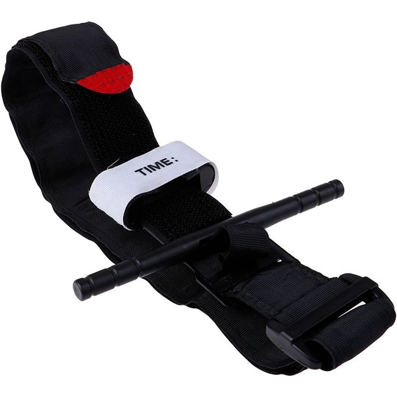 Randonnée En Plein Air Portable Premiers Secours Rapide Libération Lente Boucle Médicale Militaire Tactique Une Main D'Urgence Tourniquet Sangle