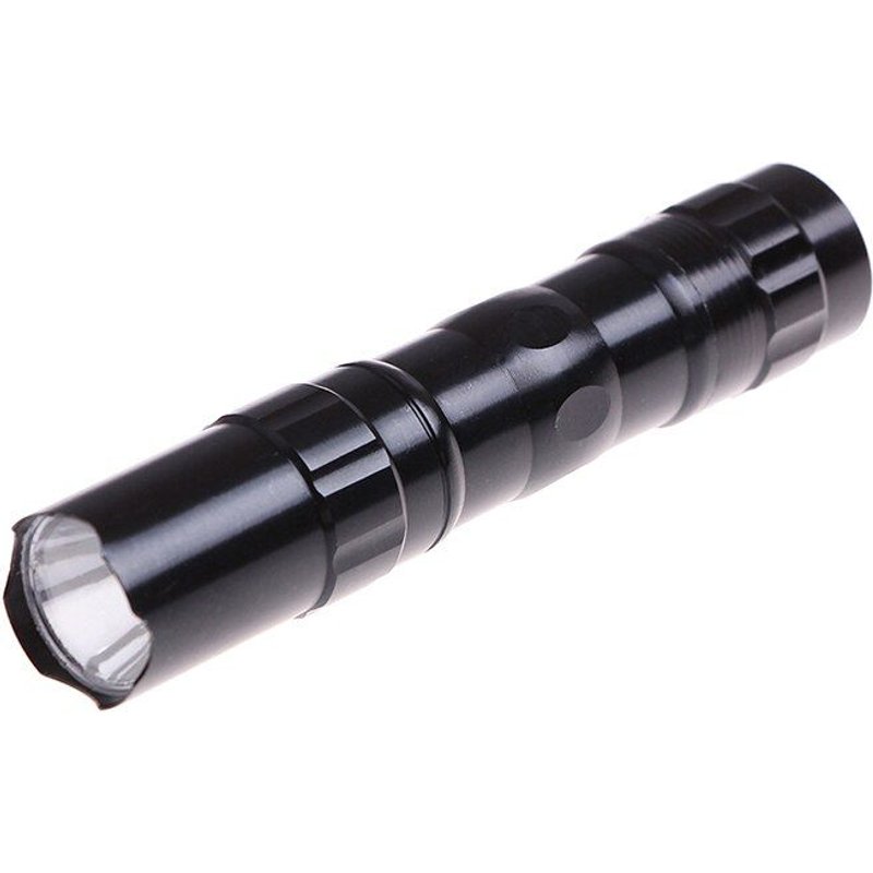 Mini Lampe De Poche Imperméable À Led, Lanterne De Poche Portable, Batterie Aa, Puissante, Pour La Chasse, Le Camping, Vente En Gros