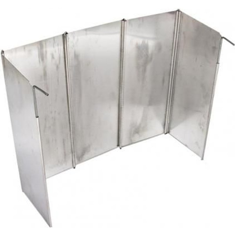 Pare-Brise De Poêle Pliant 5 Plaques En Alliage D'Aluminium, Pare-Brise De Camping Pour L'Extérieur