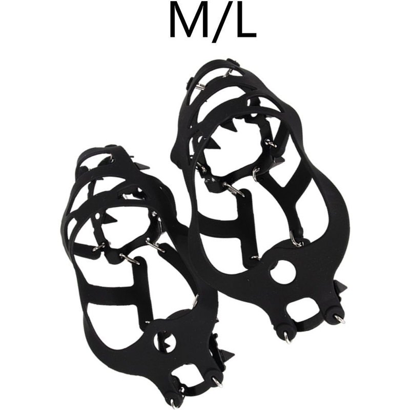 Chaussures Antidérapantes Pour Femmes, Crampons De Glace Résistants Aux Basses Températures, À La Déchirure, Griffes De Neige, Bottes D'Escalade En Plein Air