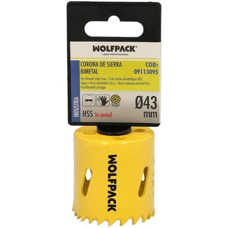 Corona De Sierra Bimetal Target Ø 43 mm.