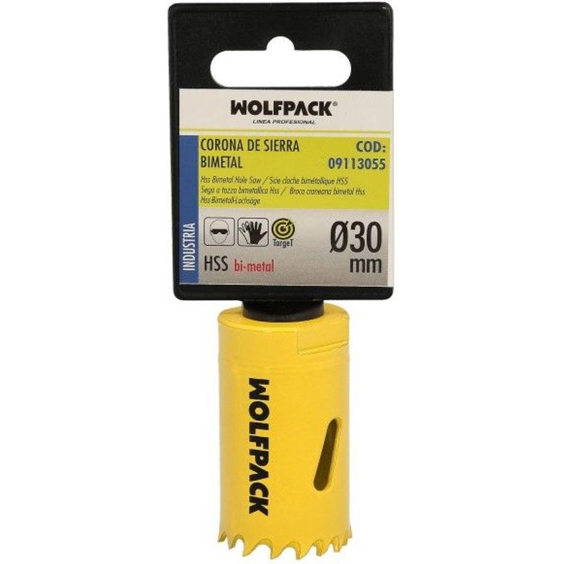 Corona De Sierra Bimetal Target Ø 30 mm.