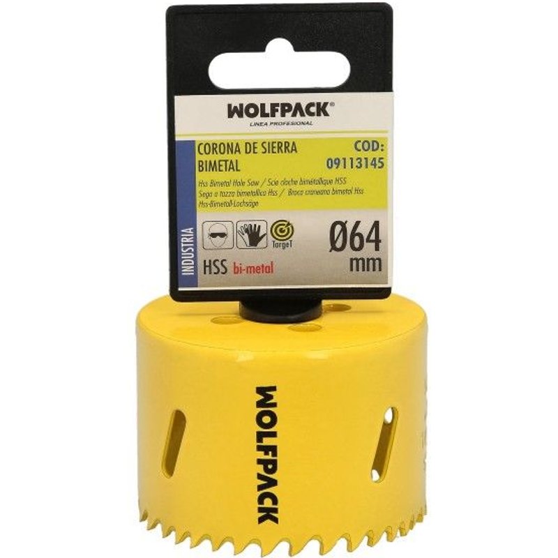 Corona De Sierra Bimetal Target Ø 64 mm.