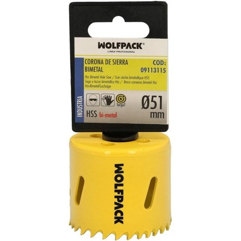Corona De Sierra Bimetal Target Ø 51 mm.