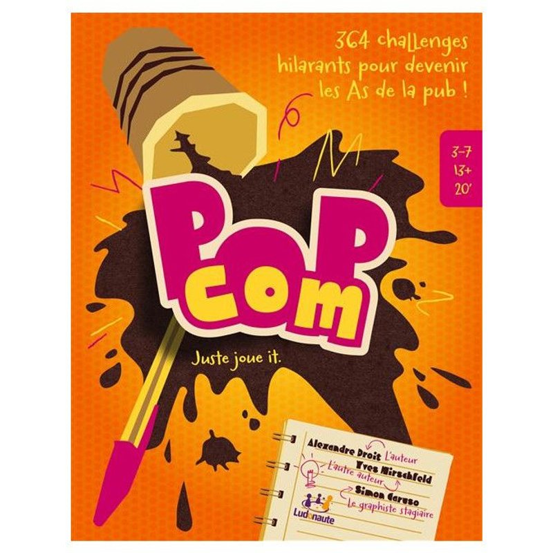 Jeu D'ambiance Ludonaute Pop Com