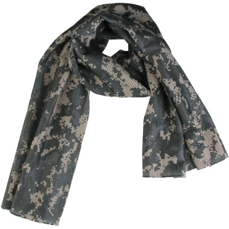 Foulard En Maille De Camouflage Pour L'Extérieur, Couvre-Chef Respirant, Style Militaire Tactique, Chauffe-Cou, À Séchage Rapide