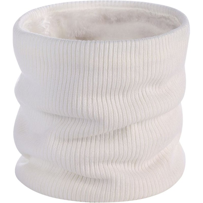 Foulard Tricoté Chaud Unisexe, Bandana De Couleur Unie, Pour Homme Et Femme, Cache-Cou, Respectueux De La Peau, Idéal Pour La Randonnée, Collection Automne Et Hiver