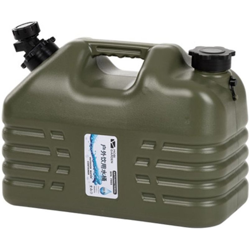 Grand Conteneur De Stockage D'eau Pour Randonnée, 10,5 L, Porte-Eau D'extérieur, Portable, Avec Robinet