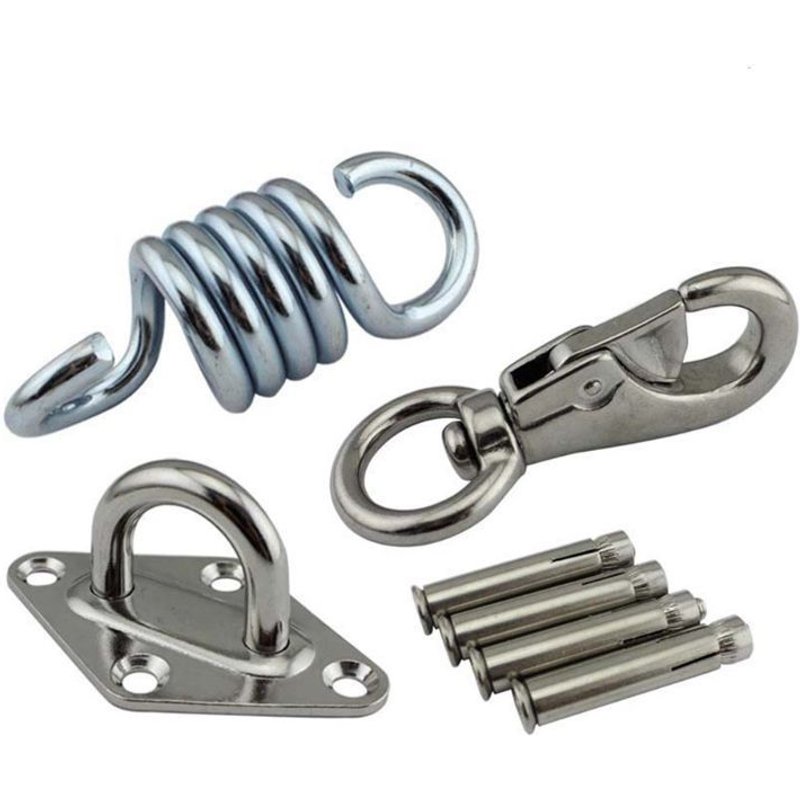 Crochet Pivotant De Chaise Hamac Durable, Ensemble De Crochets À Pression En Acier Inoxydable, Randonnée Camping, Gadgets De Sport De Plein Air