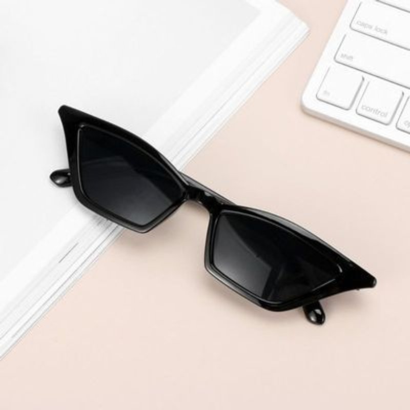 4 @ # Lunettes De Soleil Pour Femmes, Rétro, Pour L'extérieur, Personnalité Polyvalente, Petite Monture, Nouvelle Collection, Randonnée, Escalade, Loisirs, ¿Il De Chat, Uv400