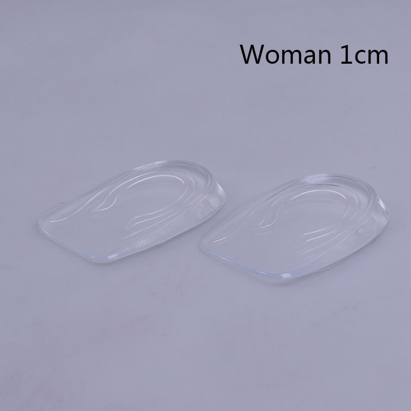Semelles Unisexes Invisibles En Silicone, Rehaussement De Hauteur, Protection Des Pieds, Coussin De Talon, Pour Hommes Et Femmes