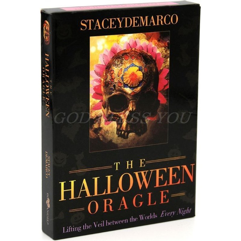 Jeux De Société The Halloween Oracle, 36 Cartes De Tarot, Lever Le Voile Entre Les Mondes, Jeu De Société, Fête En Famille, Livraison Directe