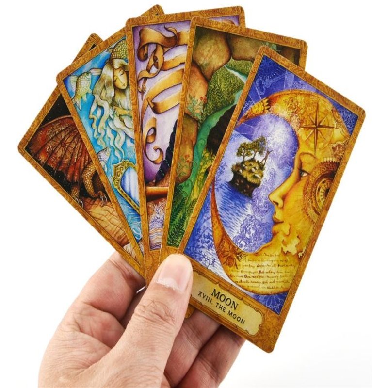 Jeu De 78 Cartes Tarot Chrysalis, Jeu De Société Complet En Anglais Oracle Family Party, Jouet