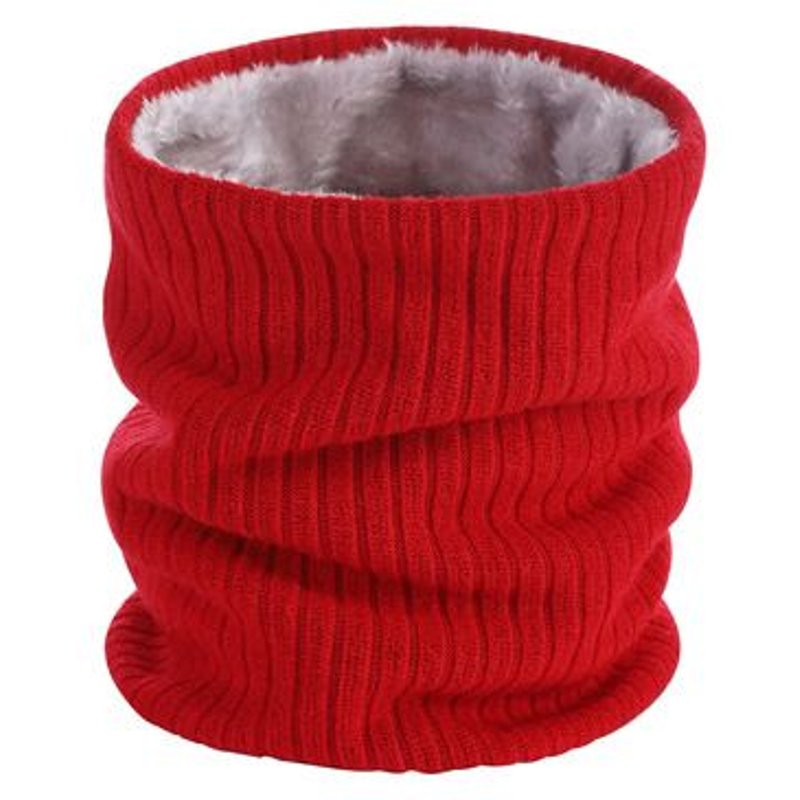 Foulard Tricoté Chaud Unisexe Pour Homme, Écharpe De Couleur Unie, En Velours, Pour L'automne Et L'hiver