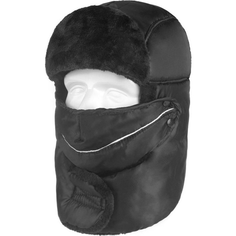 Chapeau De Sport Coupe-Vent D'hiver, Chapeaux Chauds Et Épais, Résistants Au Froid, Larges Utilisations Pour Les Voyages, Le Cyclisme, Le Ski, L'alpinisme, Etc.