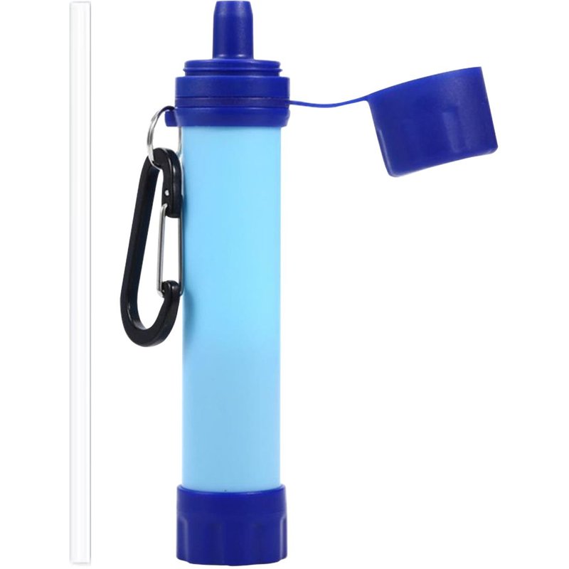 Filtre À Eau De Survie D'urgence En Paille Avec Boucle, Pour Extérieur Et Camping