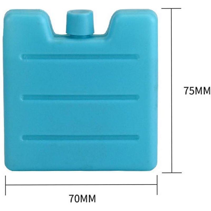 Bloc De Congélation Pour L'extérieur, Réutilisable, Pour Voyage, Pique-Nique, Sac Réfrigérant Pour Aliments Frais, 70ml, 5 Pièces