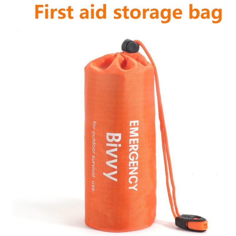 Tente De Survie Pour 2 Personnes, Couverture Thermique D'urgence, Kit De Sauvetage, Sac De Couchage Sos, Tube De Survie, Sport