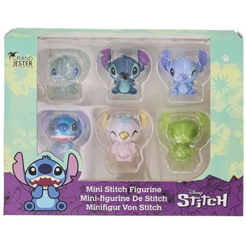 Enesco Figurine Lot De 6 Mini Figurines Stitch (Window Box) - Disney Grand Jester