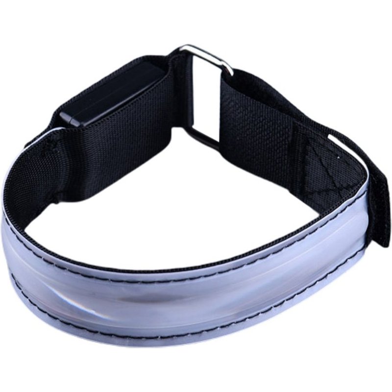 Brassard Lumineux Usb Réglable Pour La Course De Nuit, Le Cyclisme, L'alpinisme, La Sécurité En Plein Air, Le Camping Et L'escalade