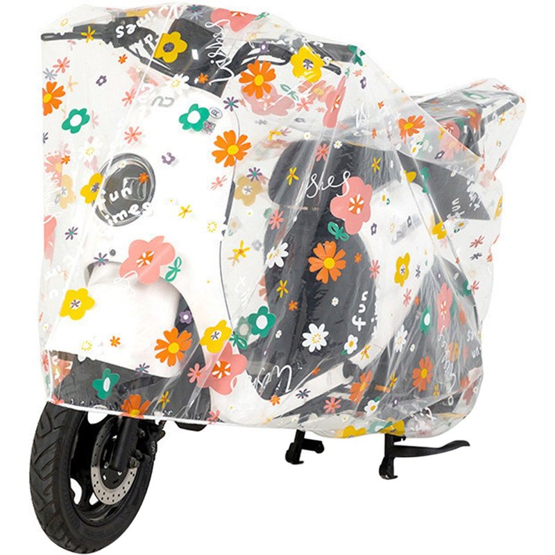 Housse De Moto Étanche Pour L'extérieur, Pour Scooter, Avec Bandes Élastiques, Universelle, Électrique, Toutes Saisons