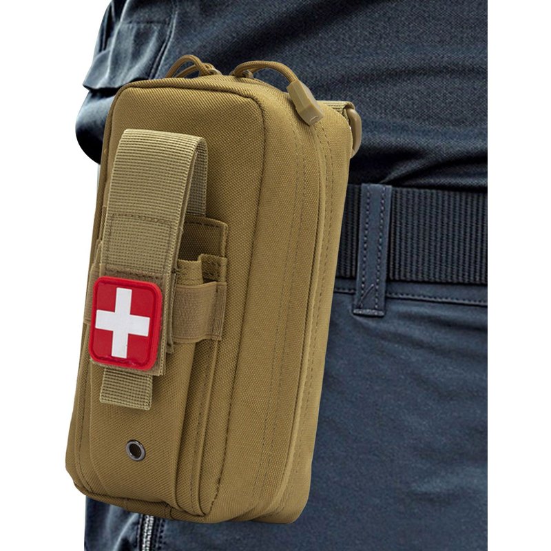 Pochette Molle De Premiers Secours, Kit D'urgence Domestique, Mini Poche De Survie En Plein Air, Voyage, Camping, Randonnée, Chasse