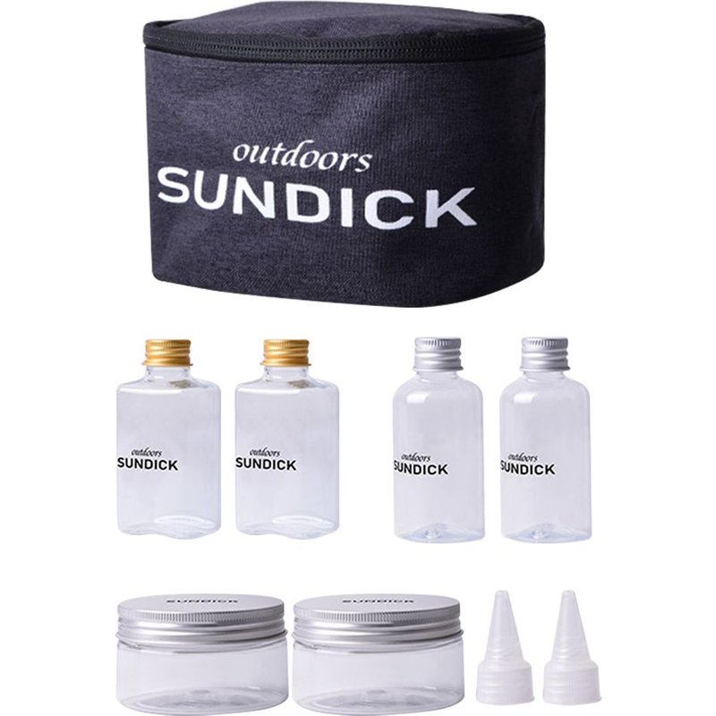 Bocaux De Stockage De Poivre Et D'épices Portables, Ensemble De Pots Pour Pique-Nique En Plein Air, Camping Barbecue Récipients D'assaisonnement D'huile, Bouteille De Rangement Pratique 8 Pièces