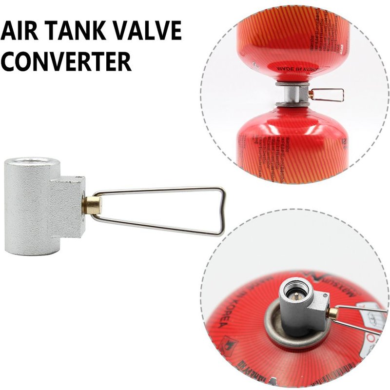 Adaptateur De Recharge De Gaz De Camping En Plein Air, Valve, Cartouche De Gaz, Connecteur De Cartouche, Accessoires De Cuisinière À Gaz, Adaptateur De Recharge De Gaz De Camping