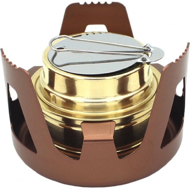 Mini Fourneau À Alcool Portable, 1 Ensemble, Pratique, Large Application, Fente De Fixation Stable, Pour Cadeaux
